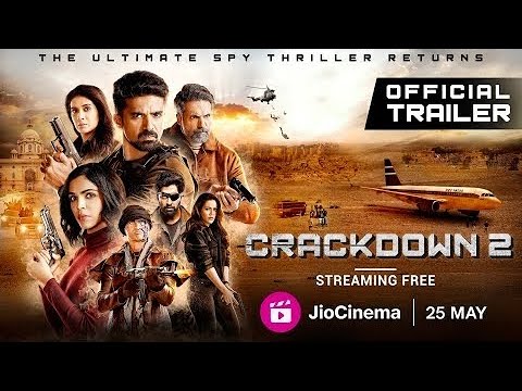 Crackdown2 | Official Trailer | JioCinema | Saqib Saleem | Sonali K | Shriya P | 25 May