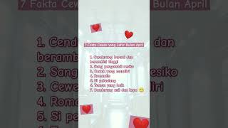 Download lagu Fakta CEWEK yang Lahir Bulan APRIL Story WA 30 Detik #faktaunik #faktacewek #april #videoshort #fyp mp3 Download lagu Fakta CEWEK yang Lahir Bulan APRIL Story WA 30 Detik #faktaunik #faktacewek #april #videoshort #fyp mp3