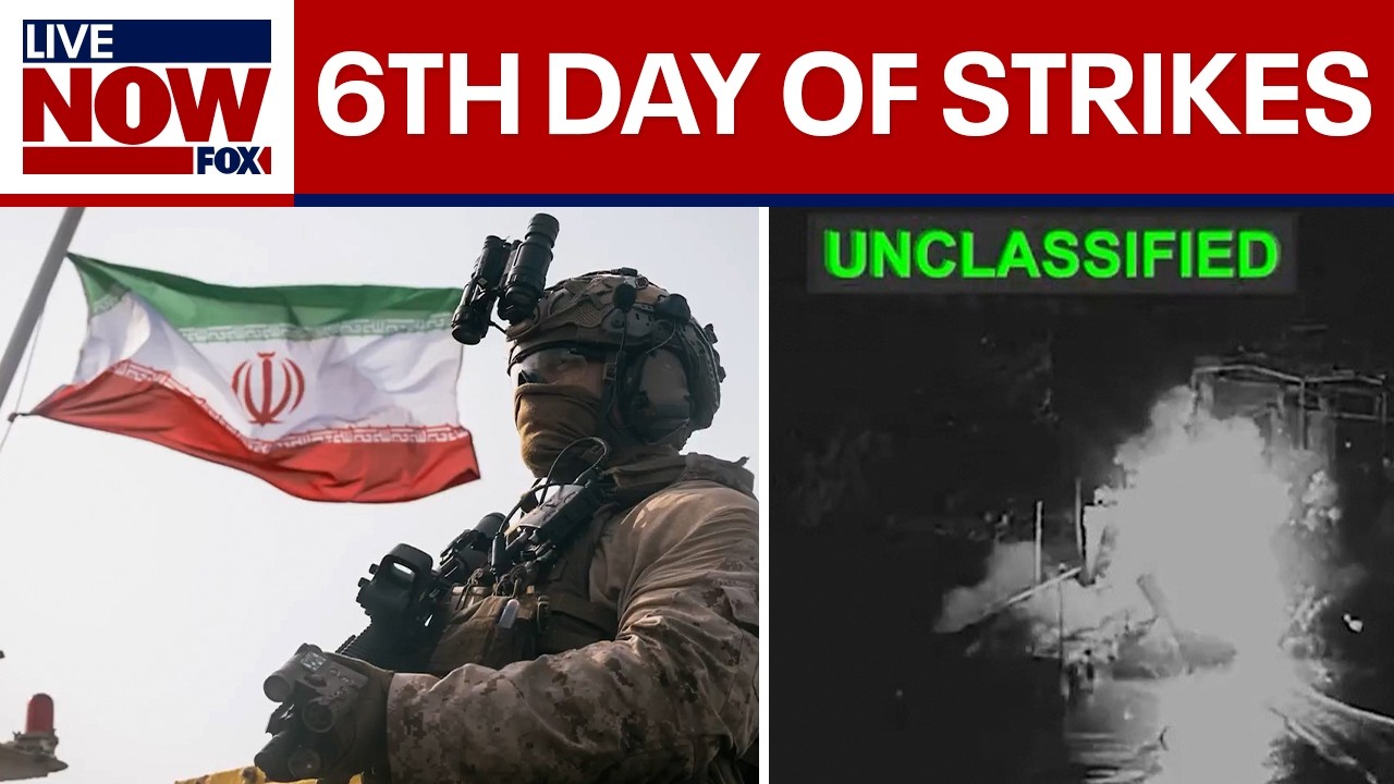US vows to further 'degrade' Iranian military capabilities on sixth day of strikes