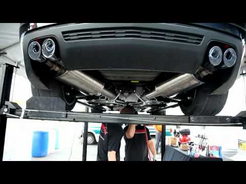 CORSA Performance 14971BLK 2012-15 Camaro ZL1 Coupe, 2010-15 SS 1LE Cat-Back Exhaust System