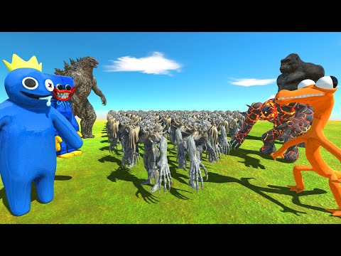 ( Scourge Challenge ) Godzilla 2021 vs King Kong - Animal Revolt Battle Simulator