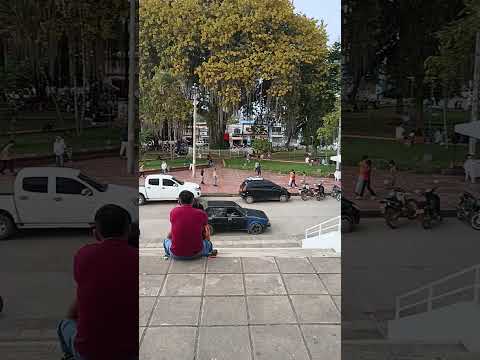 Parque principal de Saladoblanco, Huila