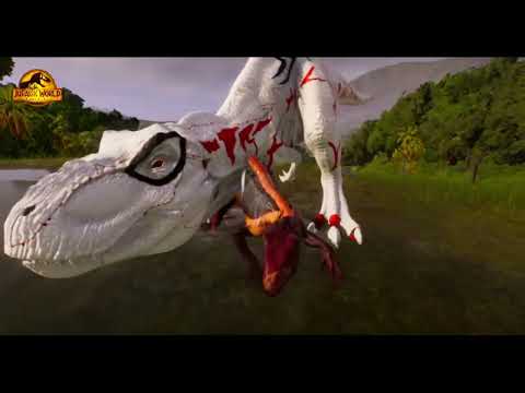 BATMAN T-REX vs SUPERMAN TREX DEATH RUN EVOLUTION of DINOSAUR | Strongest Dinosaur Jurassic World 2