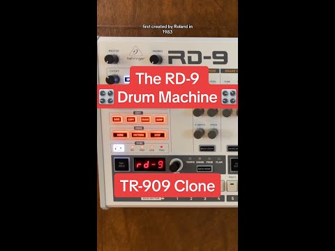 The RD-9 Drum Machine 🎛️ #shorts
