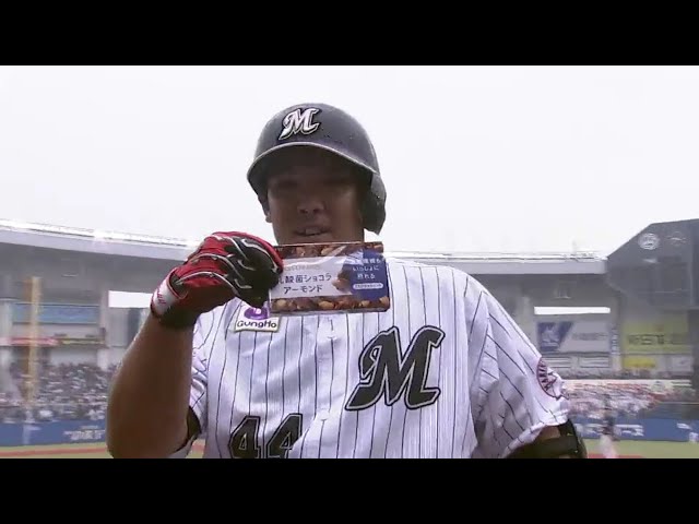【3回裏】復帰初戦で大仕事!! マリーンズ・井上の一発は満塁ホームラン!! 2018/6/23 M-L