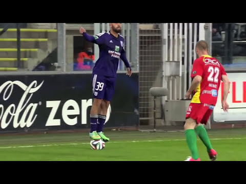 Anthony Vanden Borre's ball stand skill vs KV Oostende