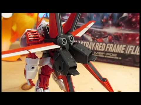 Kokujin Reviews 04- HG Red Frame Astray (flight unit)