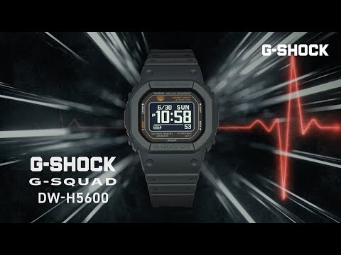 New G-SHOCK G-SQUAD: DW-H5600
