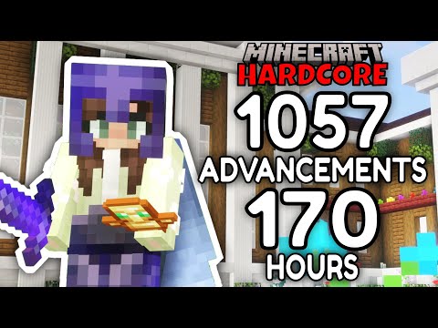 tjthings - I got 1,000 Advancements in Hardcore Minecraft (Blaze and Caves Montage)