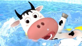 Swimming Song | Magic Music and Nursery Rhymes | Little Baby Bum