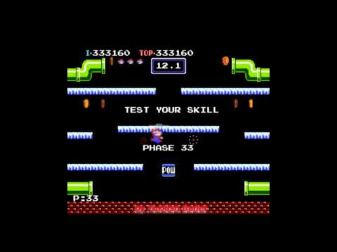 Mario Bros. (NES / NFC) - (Longplay | Game A Mode)