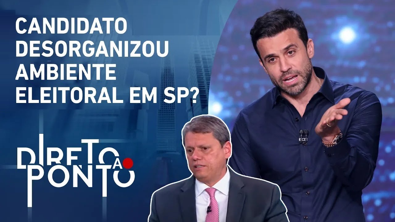 Tarcísio sobre Pablo Marçal: "É muita lacração" | DIRETO AO PONTO