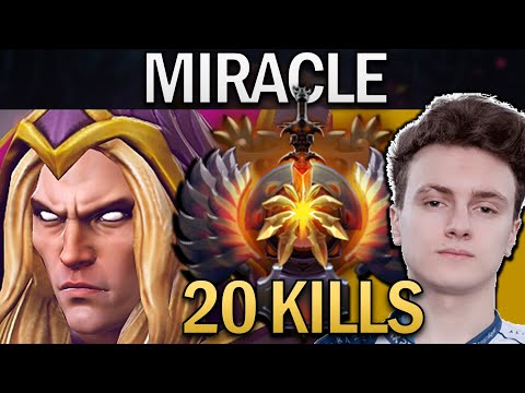 Invoker Dota 2 Gameplay Miracle with 20 Kills - Bloodthorn