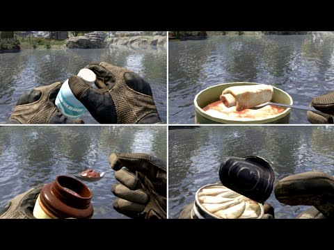 All Food and Drinks Animations in Arena Breakout