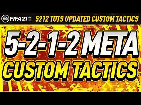 BEST 5212 CUSTOM TACTICS UPDATED FOR TOTS FIFA 21! THE 5-2-1-2 IS STILL GREAT FIFA 21 ULTIMATE TEAM!