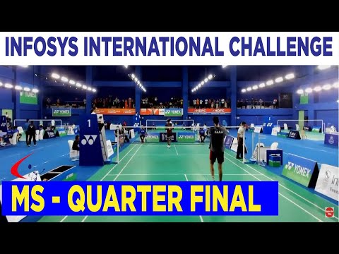 SATHISH KUMAR VS BALRAJ KAJLA : INFOSYS INTERNATIONAL CHALLENGE 2022 (MS  QUARTER FINAL)
