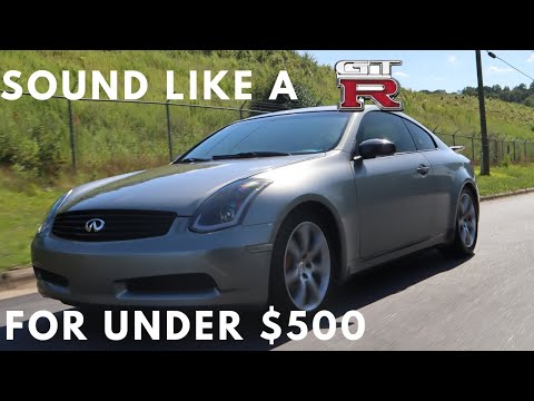 The BEST Exhaust for your G35/350z!