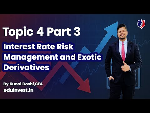 Topic 4: Interest Rate Risk Management and Exotic Derivatives 3