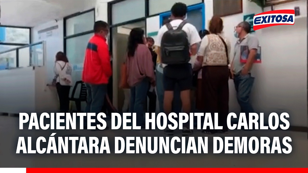 🔴🔵 La Molina: Pacientes del hospital Carlos Alcántara aquejan demoras y aglomeración