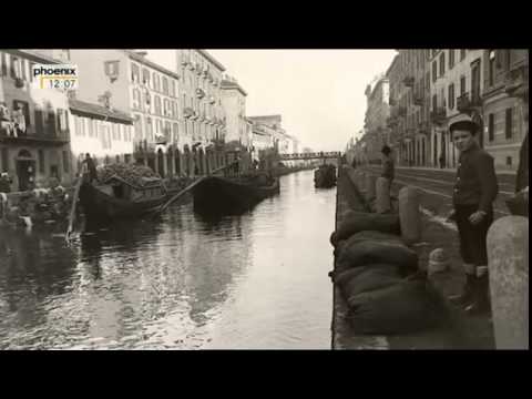 Die Kanäle von Mailand Dokumentation über Mailands Kanäle Teil 1