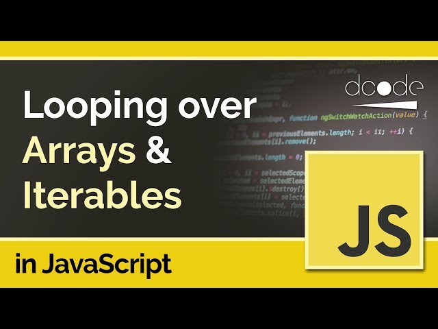 Thumbnail of Looping Through Arrays (for Loops, forEach, for...of) lesson