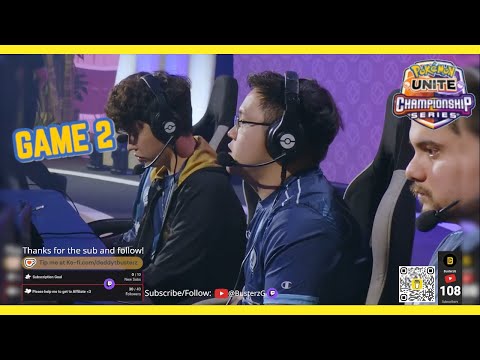 DAY 1 - Reject VS Luminosity Gaming - GAME 2! Pokemon Unite World Championships 2025