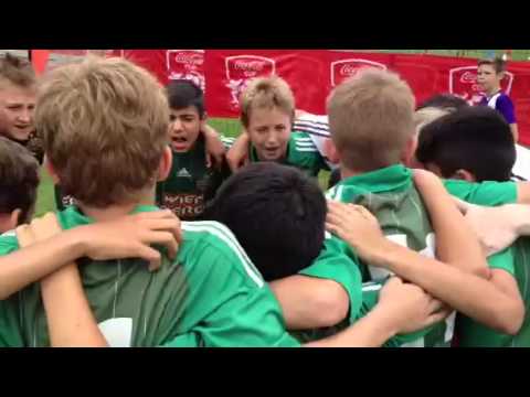 U12 beim Coca-Cola Cup-Bundesfinale
