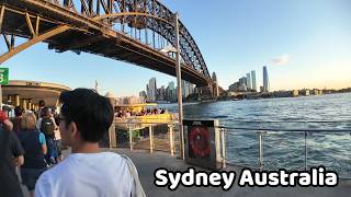Afternoon Walk & Ferry Ride in SYDNEY 🇦🇺 | Lavender Bay, Milsons Point & Circula