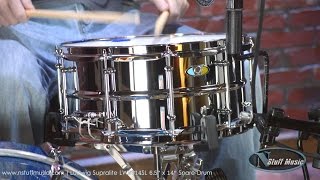 Video thumbnail for Ludwig Supralite LW6514SL 6.5" x 14" Snare Drum | N Stuff Music by N Stuff Music