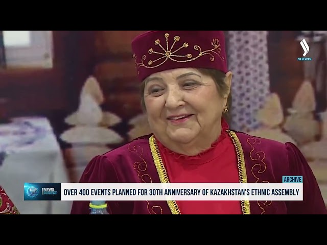 Kazakistan Halk Asamblesi’nin kuruluşunun 30. yıldönümü kapsamında 400’ü aşkın etkinlik düzenlenecek