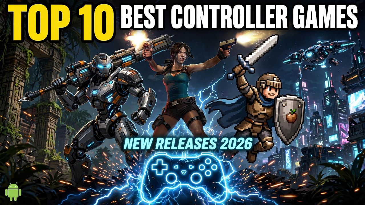 Top 10 Best New Android Games With Controller Support 2026