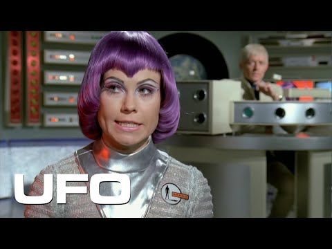 SHADO Commander Straker On Moonbase UFO