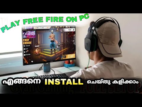 HOW TO PLAY FREE FIRE IN PC || DOWNLOAD AND INSTALL || STEP BY STEP #INSTAGAMER