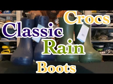 фото сапоги crocs rainboot оригинал, новые 0