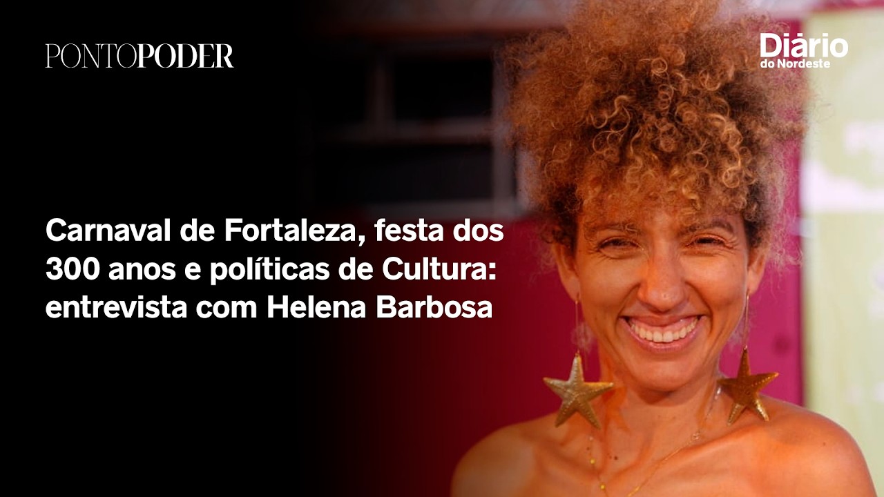 Imagem da notícia Live PontoPoder entrevista a secretária de Cultura de Fortaleza, Helena Barbosa