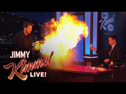 David Blaine Magic Tricks on Jimmy Kimmel Live PART 2