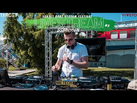 Sunset Boat Stream Festival - DJJanssen Opening Set + Interview ☀️⛵️🌴