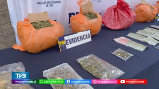 PDI detiene a tres personas por venta de cannabis en tienda growshop en Rancagua