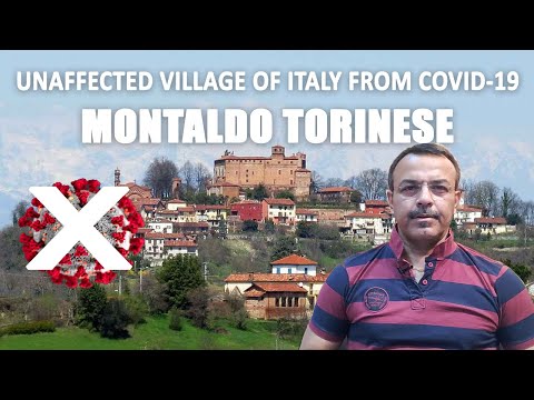 No COVID-19 Case | Unaffected Village in Italy | Montaldo Torinese | Magical Water in Wells | Apr20