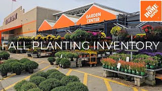 Home Depot Inventory Mid September 2024. Fall Planting! Perennials, Shrubs & Spring Bulbs