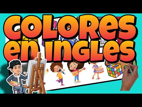 🎨 Los COLORES en INGLÉS para NIÑOS 🎶 con CANCIÓN