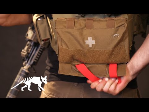 Презентація аптечки з системою швидкого доступу Tasmanian Tiger IFAK Pouch