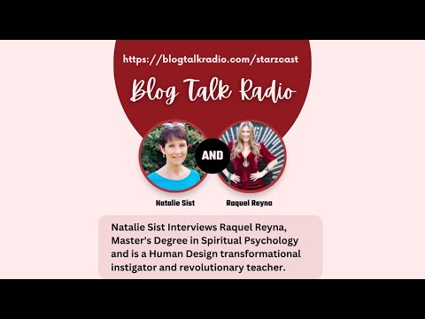 Blog Talk Radio - Natalie talks with Raquel Reyna — Starz Psychics spiritual blog, psychic insights