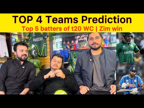 TOP 4 Teams Prediction of T20 World Cup | Top 5 batters prediction | Maxwell in PSL 11