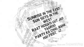 Bhayankar - Party's Fest Ft. Sia Gill Lyrical Video