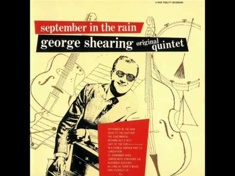 George Shearing Original Quintet - I Didn't Know What Time It Was / Conception