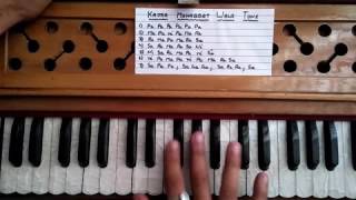 Kajra Mohabat Wala Tune Learn On Harmonium