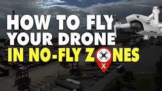 How To Fly Your Drone In No-Fly Zones Legally | DansTube.TV