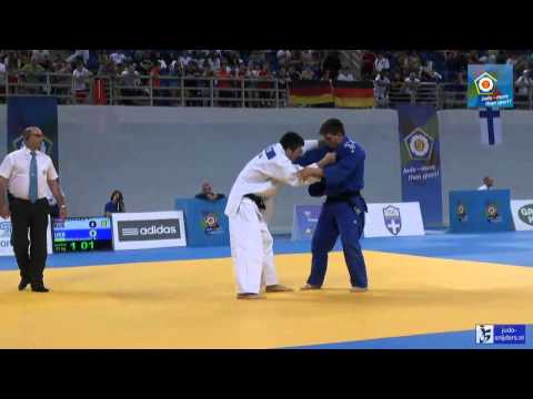 Judo 2014 European Championships Cadets: Tepkaev (RUS) - Krivchach (UKR) [-81kg] semi-final