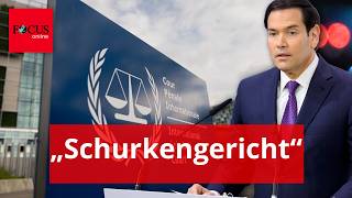US imposes sanctions on International Criminal Court